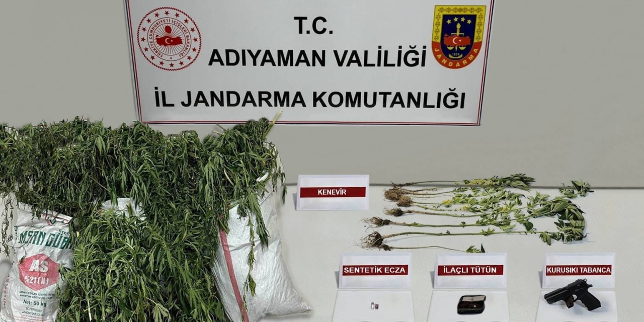 Adıyaman’da 25 Kilogram Uyuşturucu Ele Geçirildi