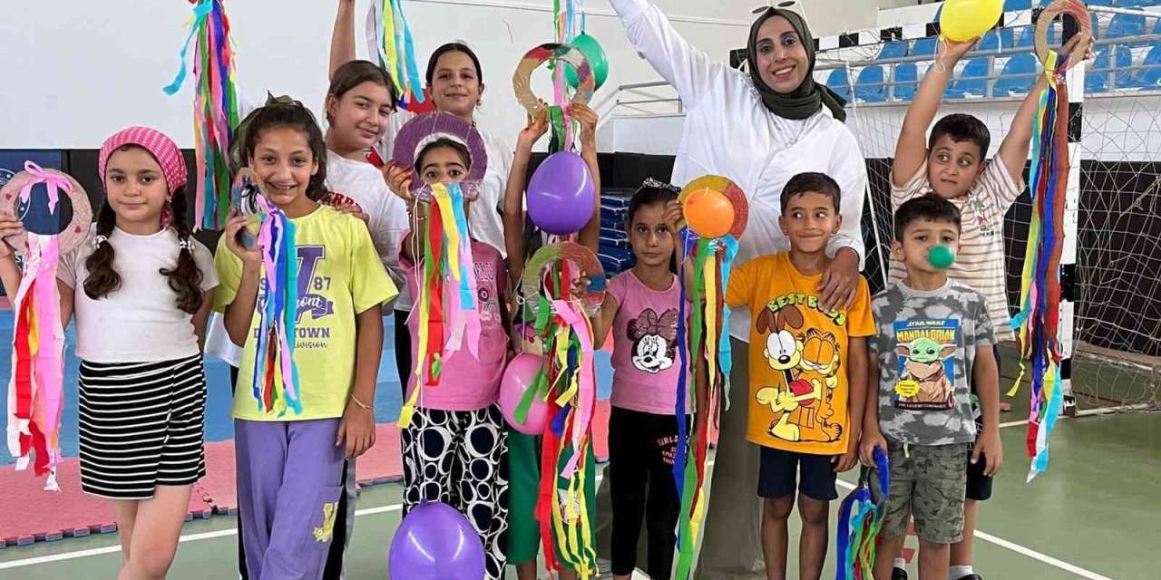 Arabanlı Öğrenciler Yaz Okulunda Hem Eğleniyor Hem Gelişiyor