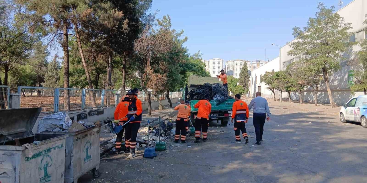 Şehitkamil’de Temizlik Seferberliği Devam Ediyor