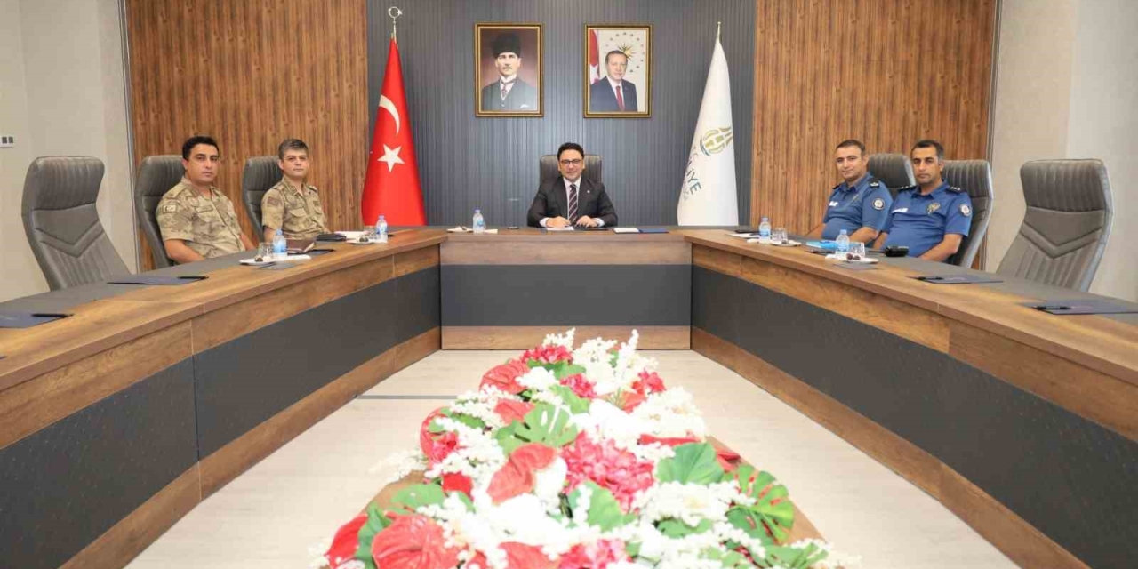 Haliliye’de Asayiş Ve Güvenlik Toplantısı Düzenlendi