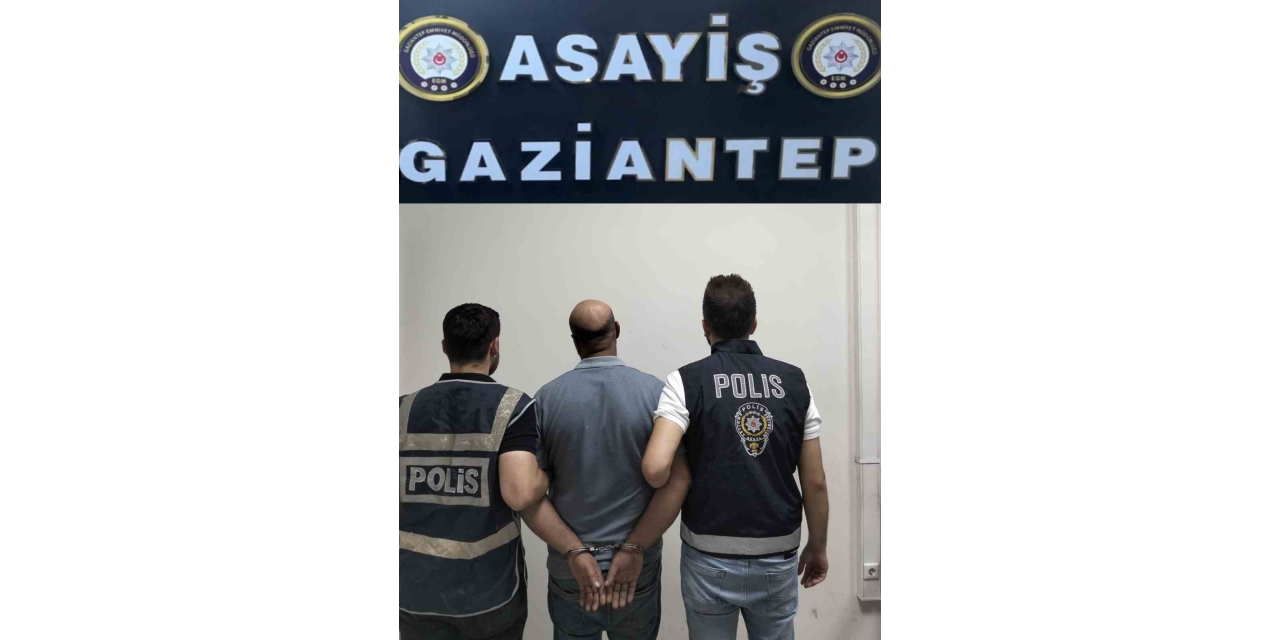 Gaziantep’te 30 Yıl Kesinleşmiş Cezayla Aranan Şahıs Yakalandı