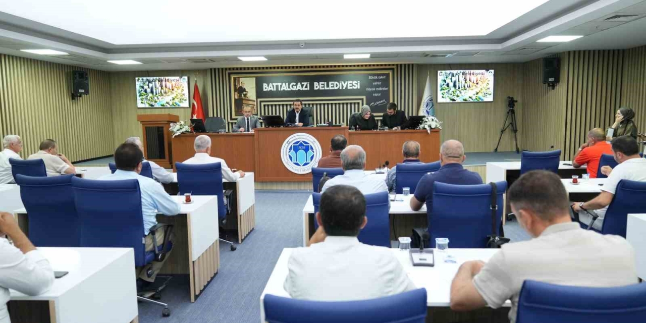 Battalgazi Belediye Meclisi Ağustos Ayı İlk Oturumu Gerçekleştirildi
