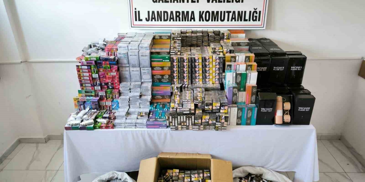 Gaziantep’te Uyuşturucu Ve Kaçakçılık Şüphelisi 40 Şahıs Tutuklandı