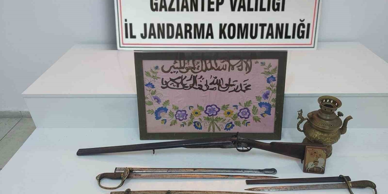 Gaziantep’te Tarihi Eser Operasyonu: 1 Gözaltı