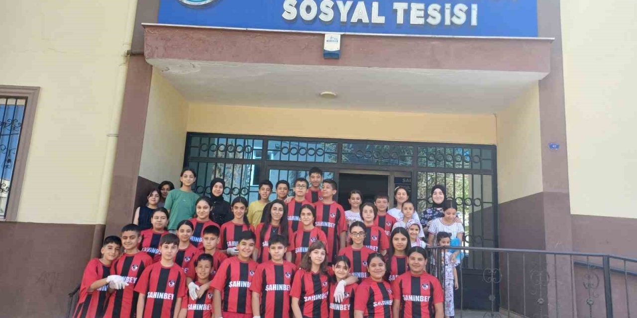 Şahinbeyli Çocuklardan Örnek Davranış