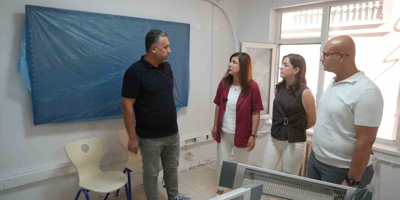 Başkan Bucak, Etüt Merkezleri Ve Kültürel Alanları İnceledi