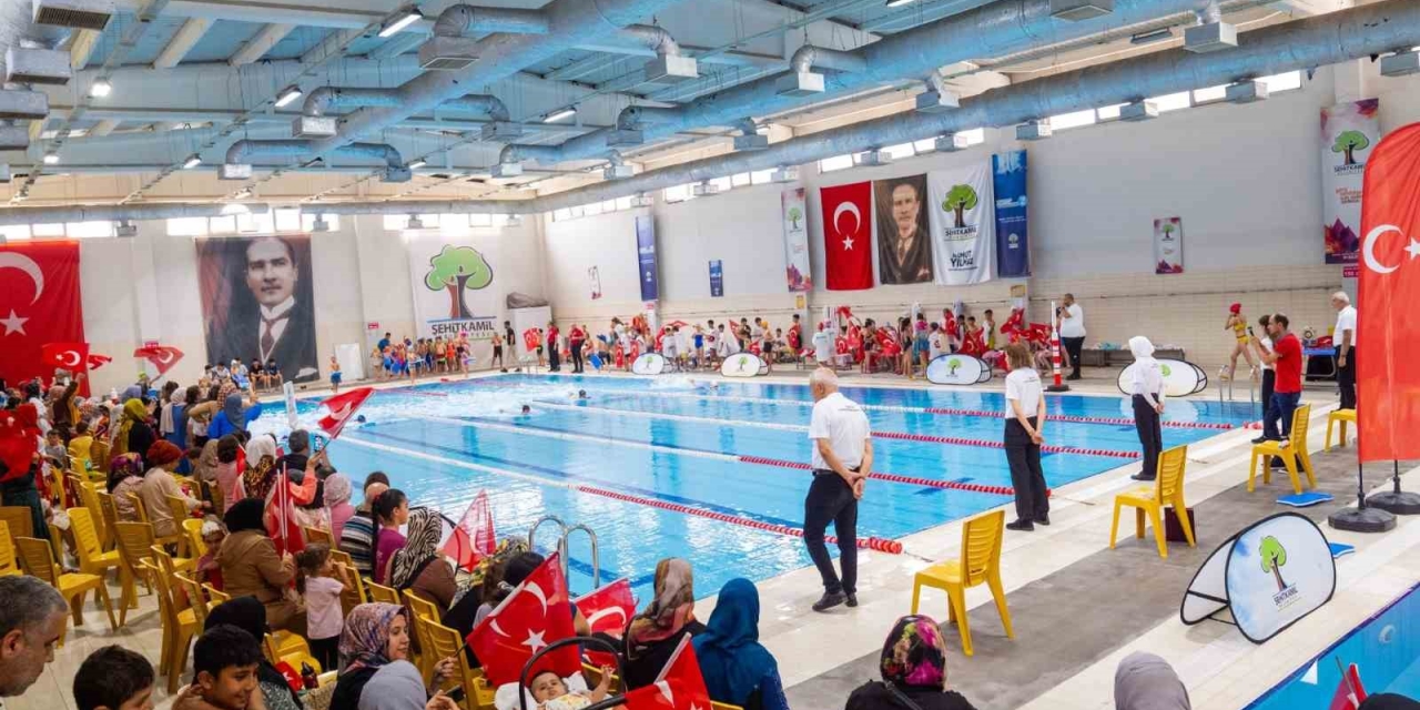 Şehitkamil’de Çocuklar Alleben İle Hem Öğrendi Hem Serinledi