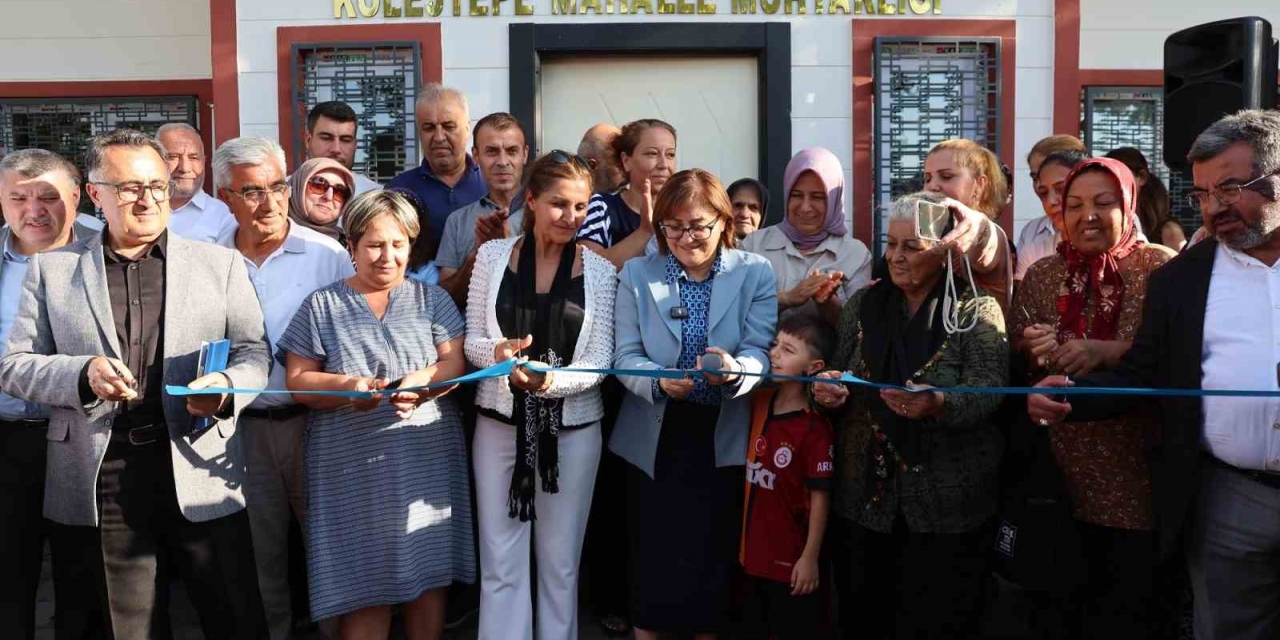 Şahin, Üçoklar Ve Kolejtepe Muhtarlık Ofislerini Halkla Beraber Açtı