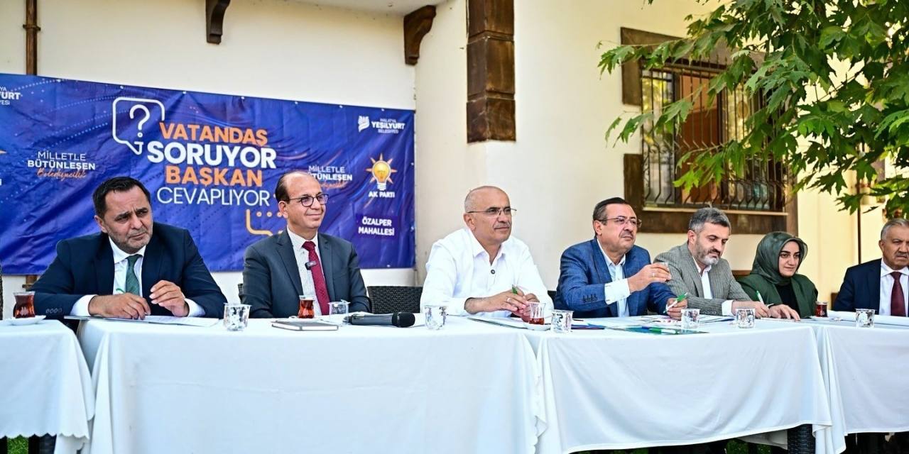 Başkanlar Malatya’nın Geleceğini Özalper’de Vatandaşlarla Paylaştı
