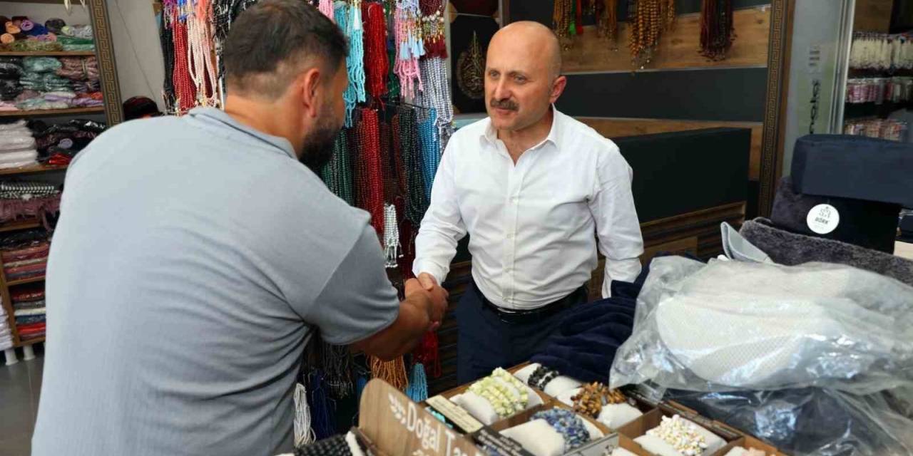 Vali Osman Varol’dan Adıyaman Ticaret Merkezine Ziyaret