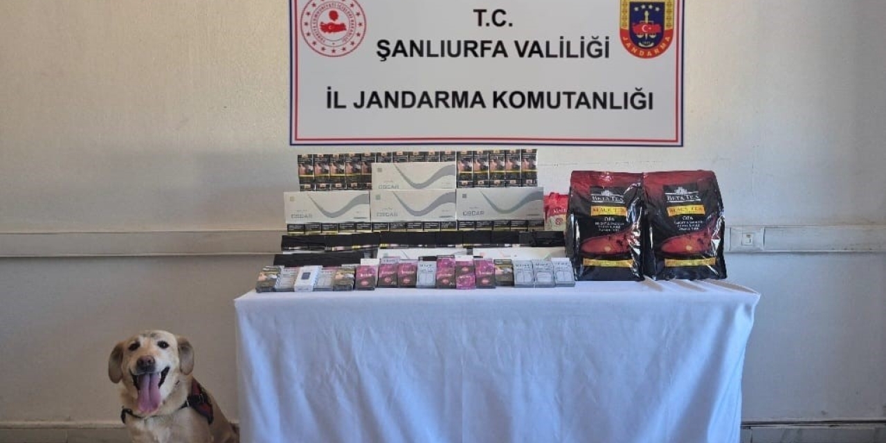 Şanlıurfa’da Gümrük Kaçağı Malzemeler Ele Geçirildi