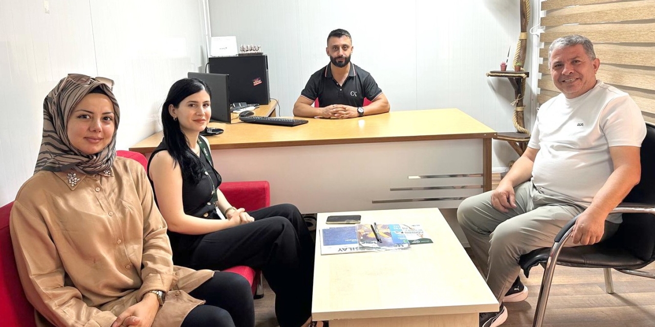 Yeşilay’dan İha Adıyaman Bürosu’na Ziyaret
