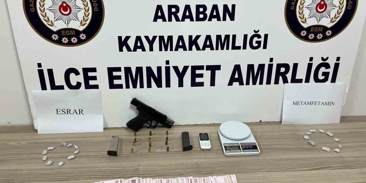 Araban’da Uyuşturucu Operasyonu: 1 Gözaltı