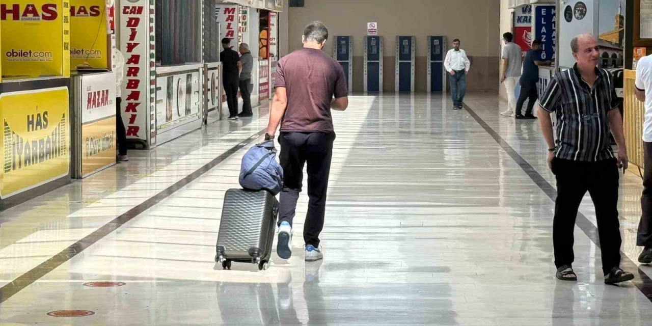 Diyarbakır Otogarında Okul Yoğunluğu Başladı