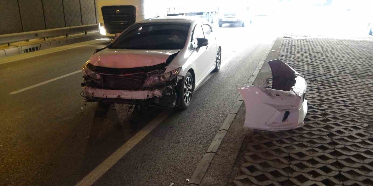 Malatya’da Alt Geçitte Zincirleme Kaza: 2 Yaralı