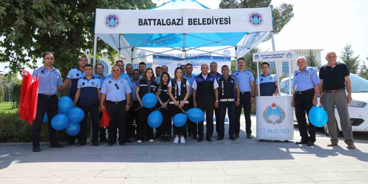 Battalgazi’de Zabıta Haftası Kutlandı