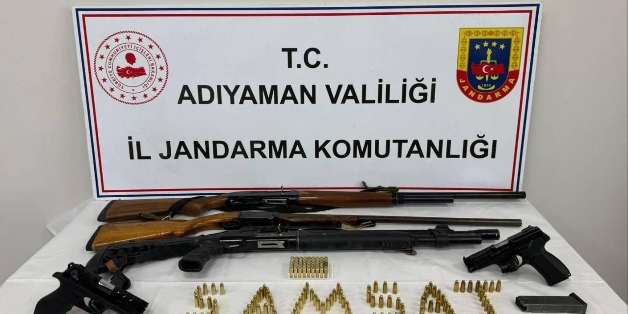 Adıyaman’da Silah Kaçakçılığı Operasyonu: 1 Gözaltı