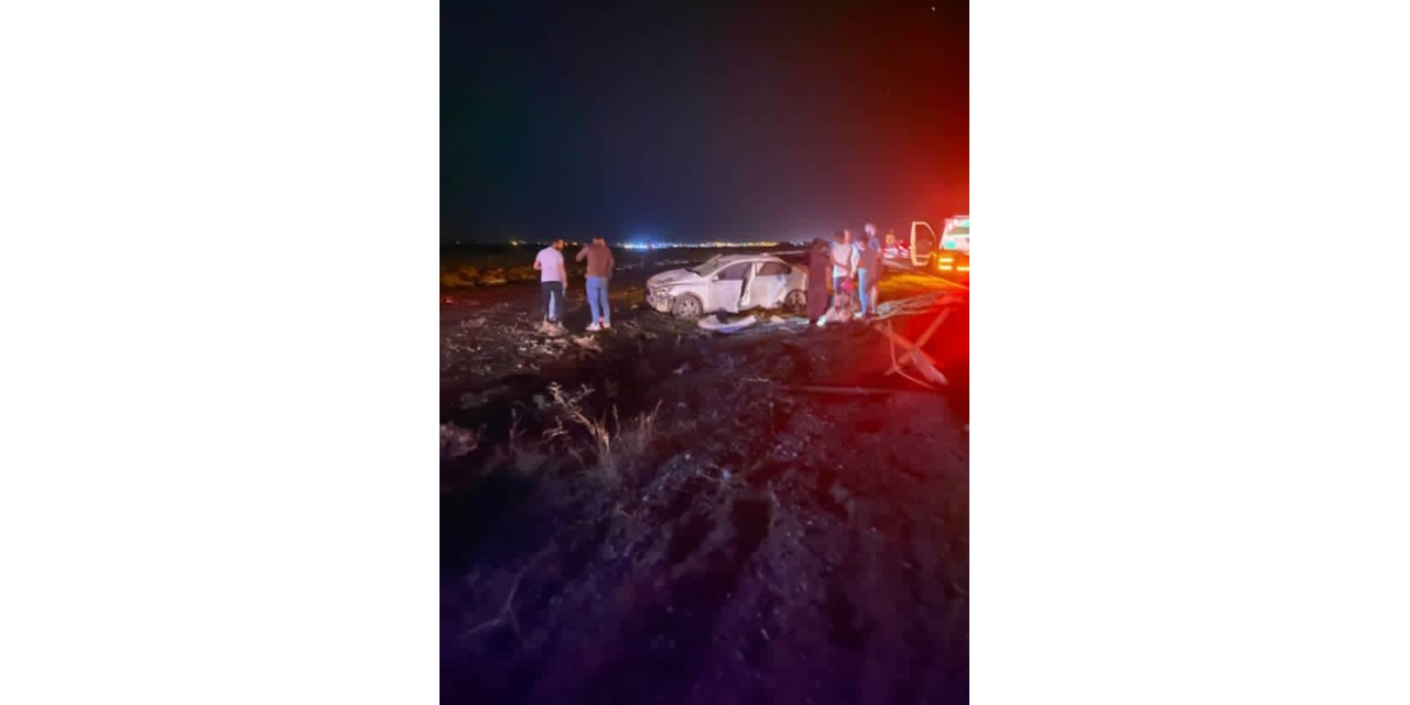 Hilvan’da Takla Atan Otomobilde 3 Kişi Yaralandı