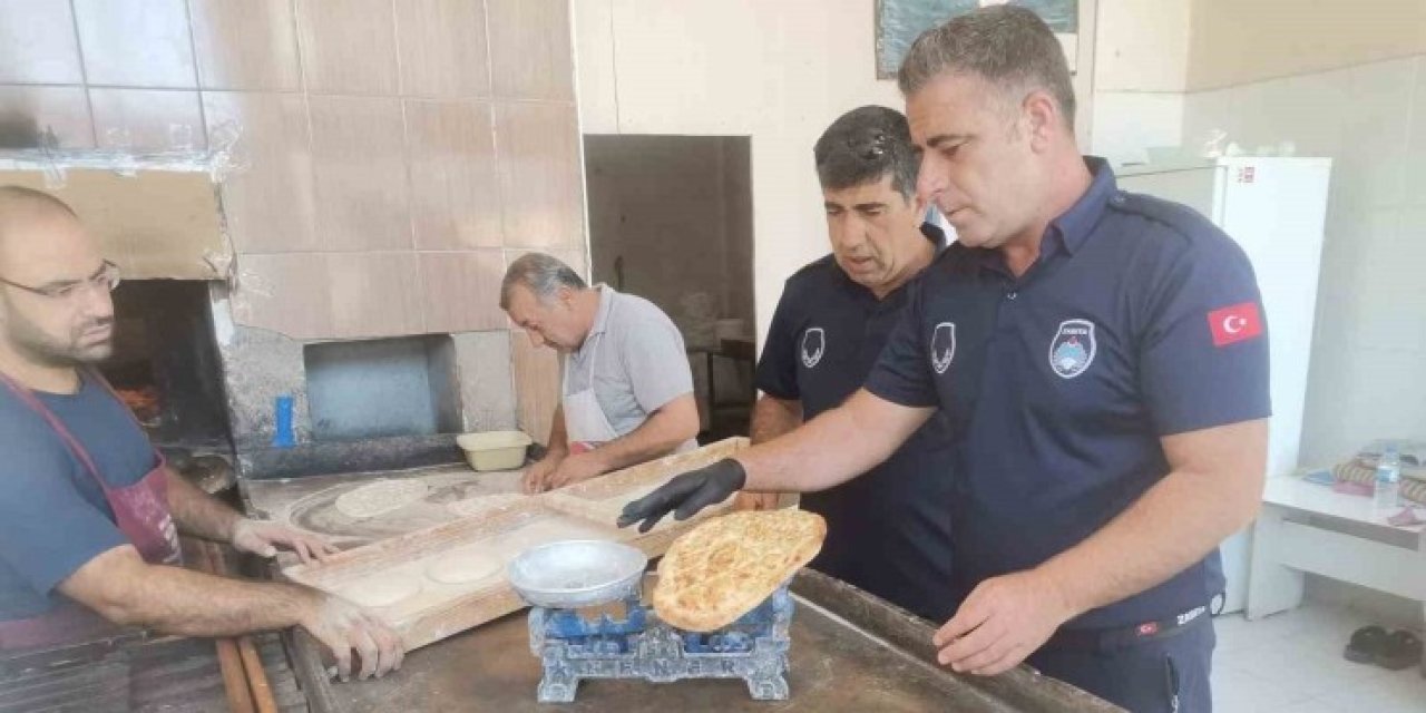 Kahta Belediyesi’nden Fırınlarda Sıkı Denetim
