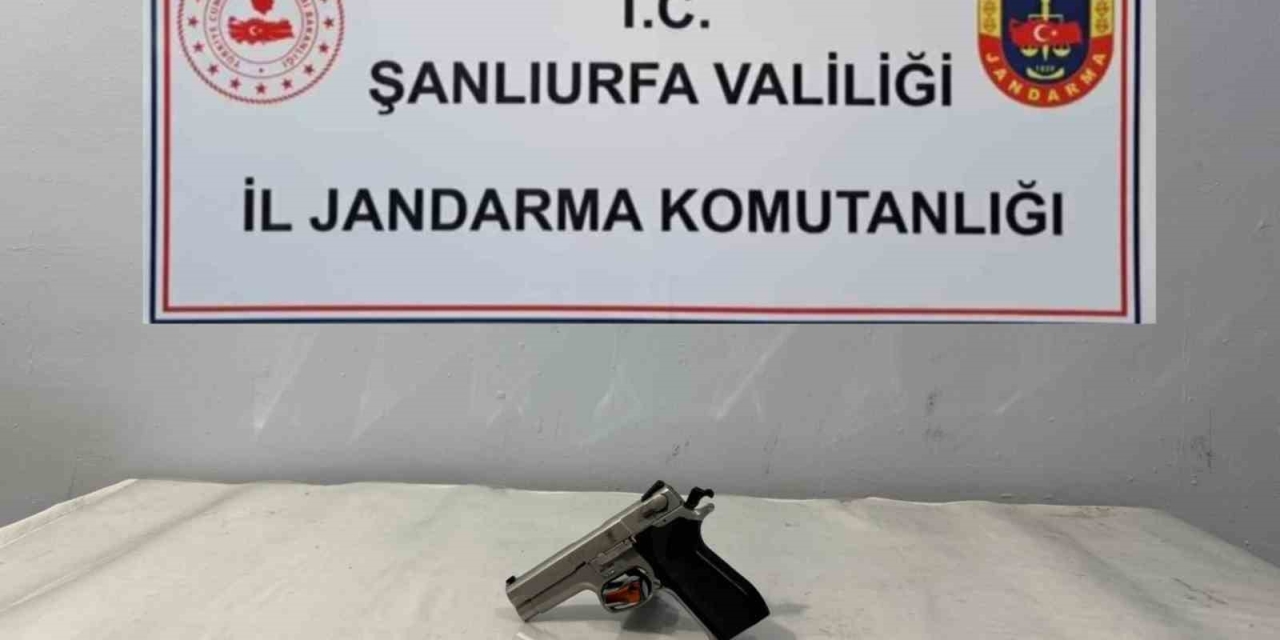 Şanlıurfa’da Ruhsatsız Silah Ele Geçirildi