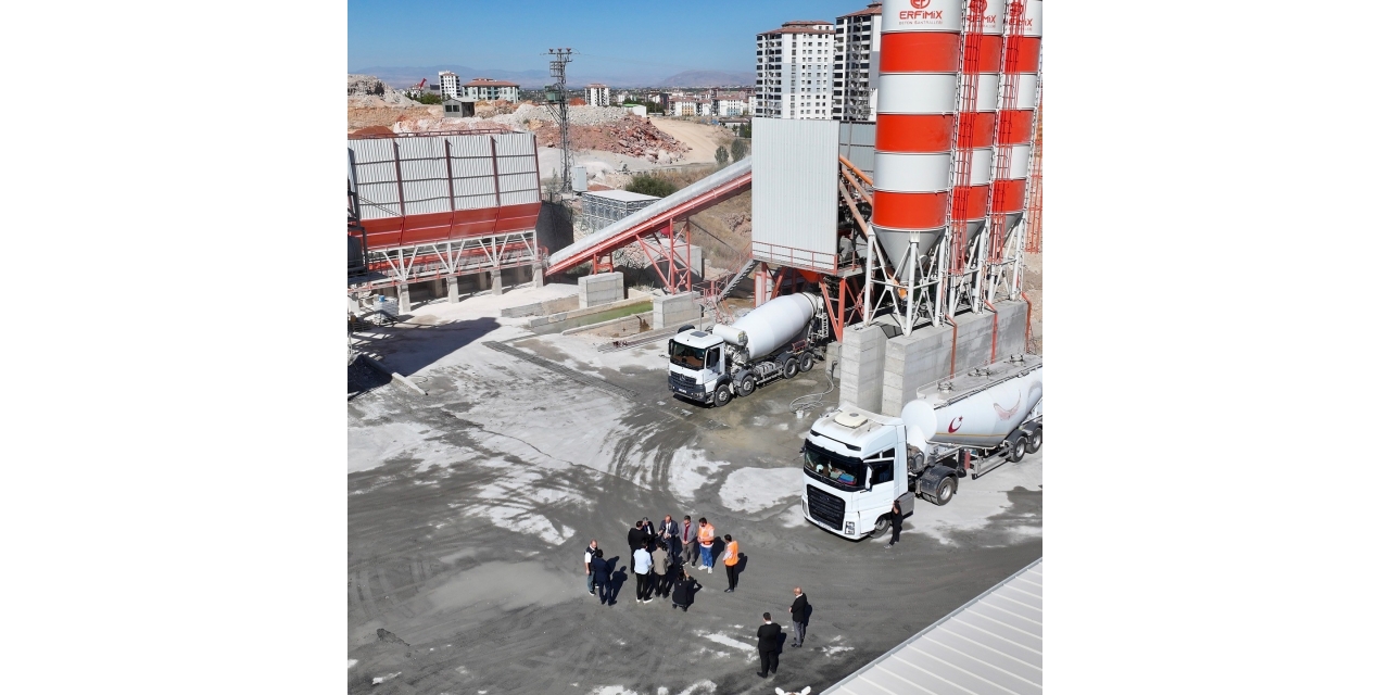 Yeşilyurt’ta Beton Üretim Kapasitesi İkiye Katlandı