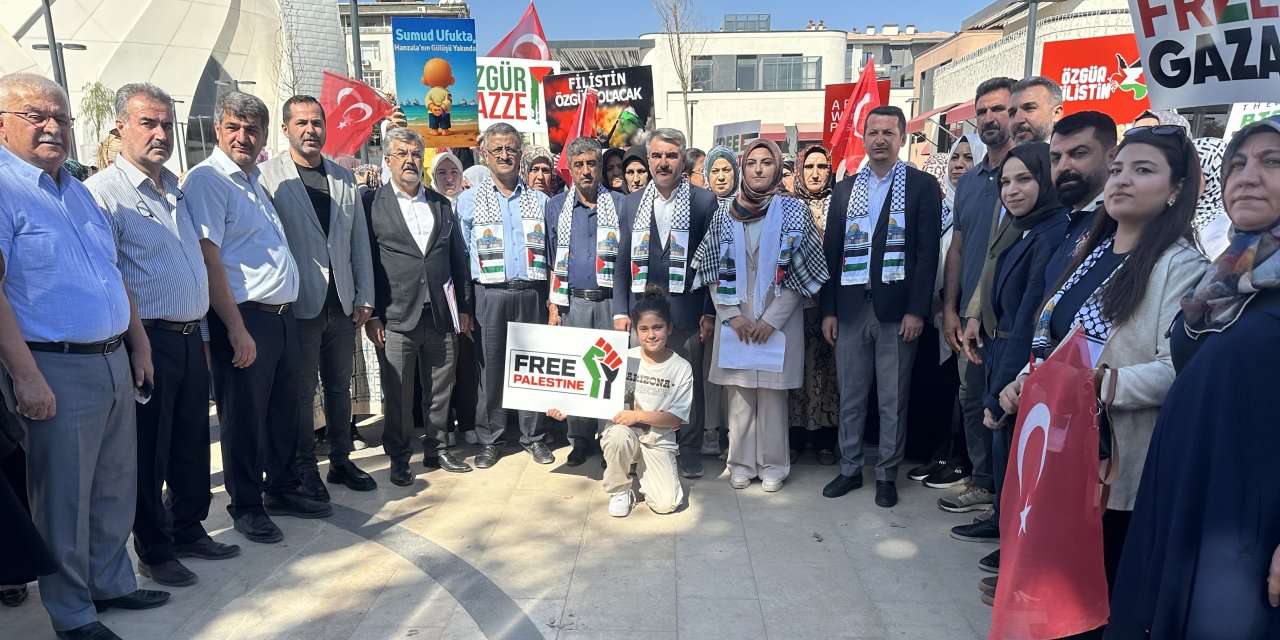 Ak Parti Kadın Kolları’ndan Gazze’ye Destek Çağrısı