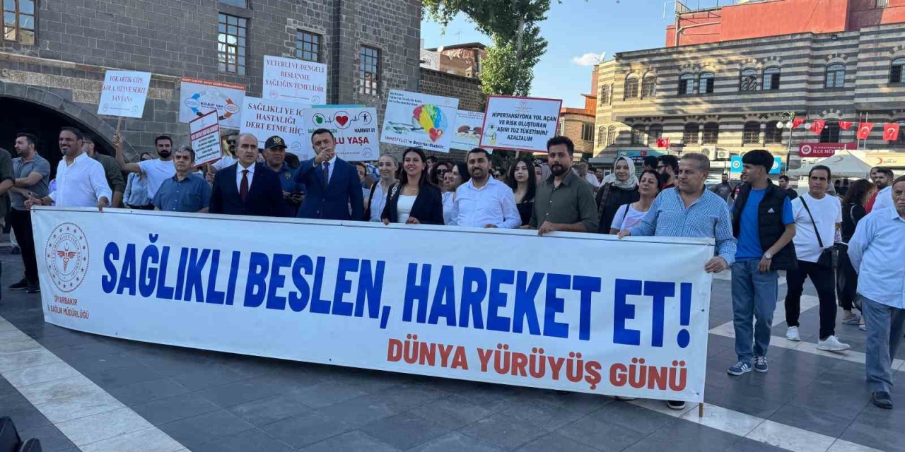 Diyarbakır’da Dünya Yürüyüş Günü Etkinliği