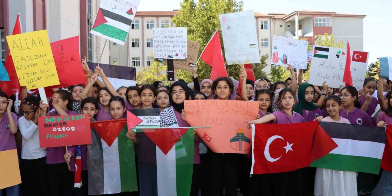 Kahtalı Öğrencilerden Filistin İçin Farkındalık Etkinliği