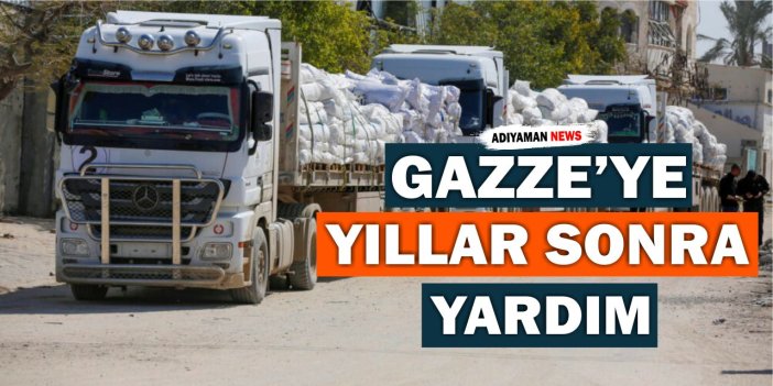 Gazze'ye Günde En Az 400 Yardım Tırı Girecek