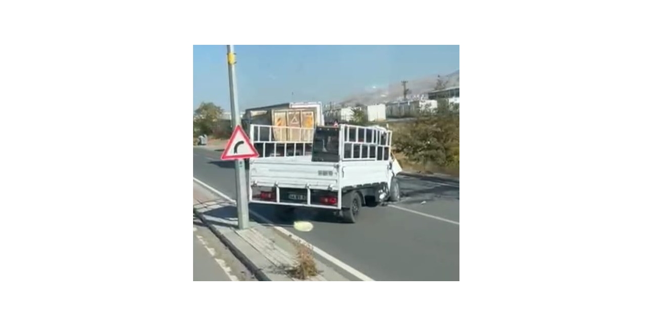 Malatya’da Hafriyat Kamyonu İle Kamyonet Çarpıştı: 1 Ölü