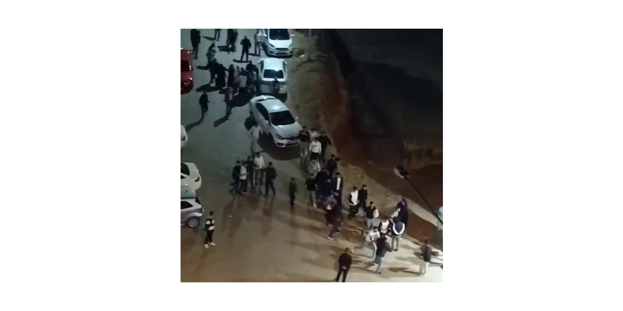 Adıyaman’da Sopa, Tekme Ve Yumruklu Kavga Anları Kamerada
