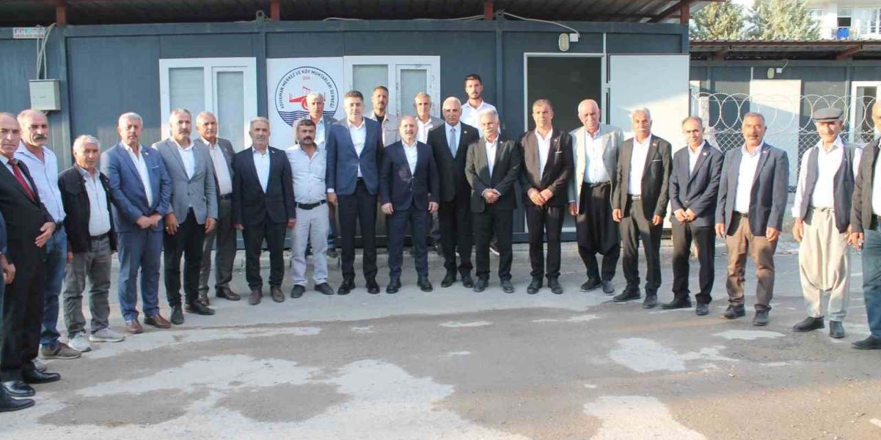 Adıyaman’da İl Protokolü Muhtarlarla Bir Aray Geldi