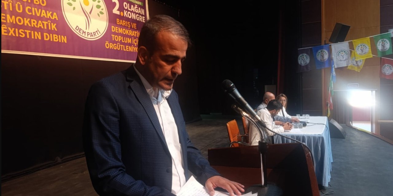 DEM Parti Kahta İlçe Örgütü 2. Olağan Kongresini Gerçekleşti