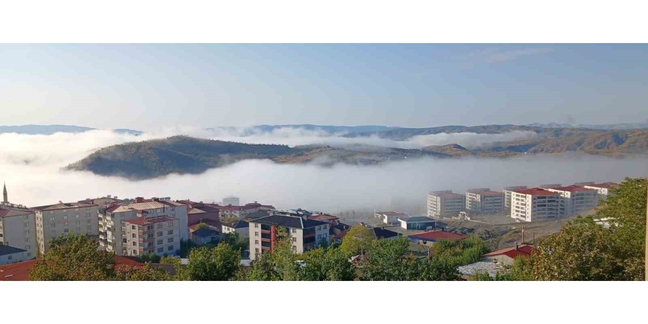 Kulp’ta Sabah Saatlerinde Sis Etkili Oldu