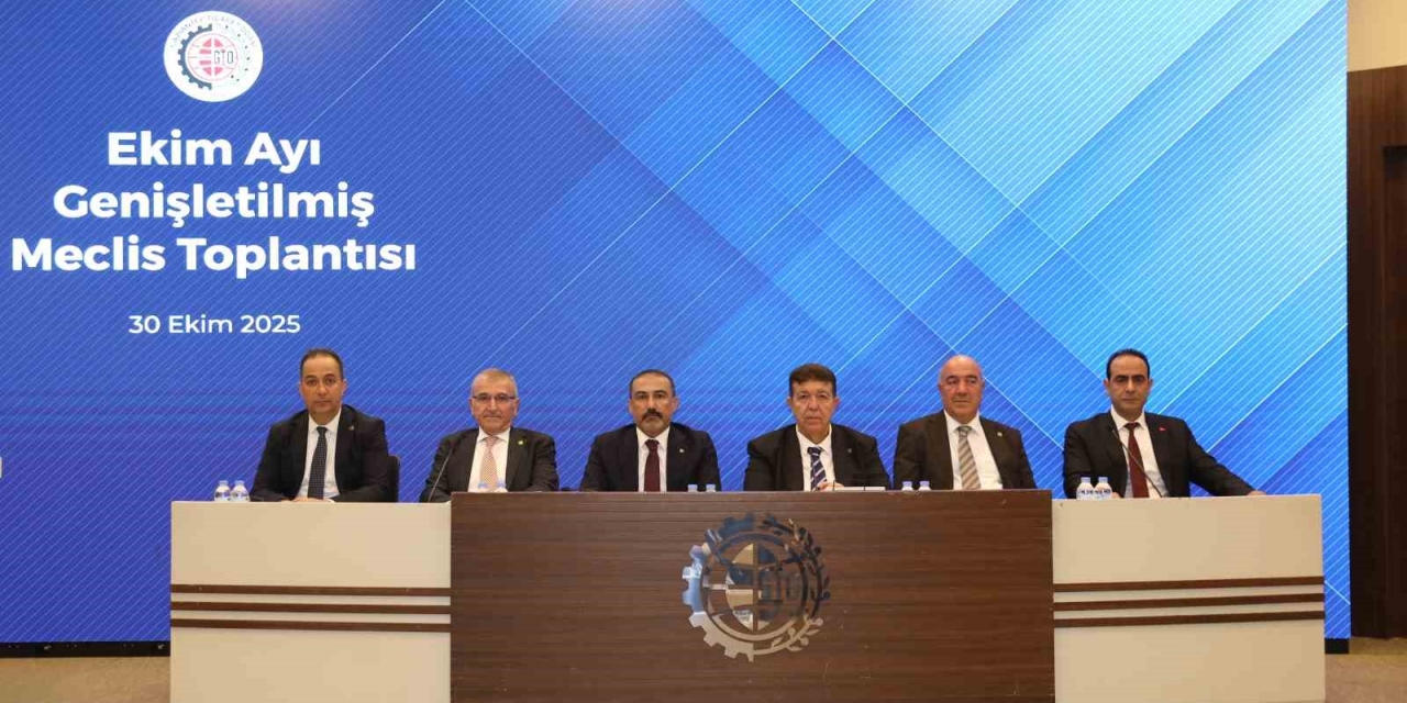 Gto’nun Ekim Ayı Meclis Toplantısı Genişletilmiş Olarak Yapıldı