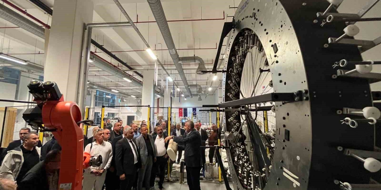 Mtso Heyeti Bursa Model Fabrikada İncelemelerde Bulundu
