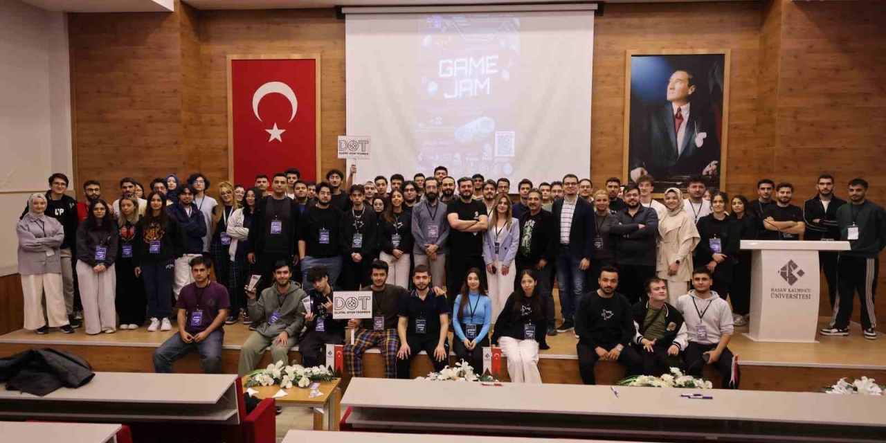 "hkü Game Jam 2025"te 120 Oyun Geliştiricisi Buluştu