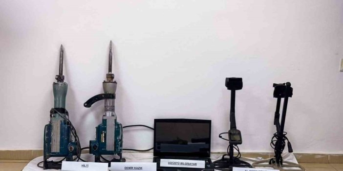 Adıyaman’da Kaçak Kazı Operasyonu: 3 Gözaltı