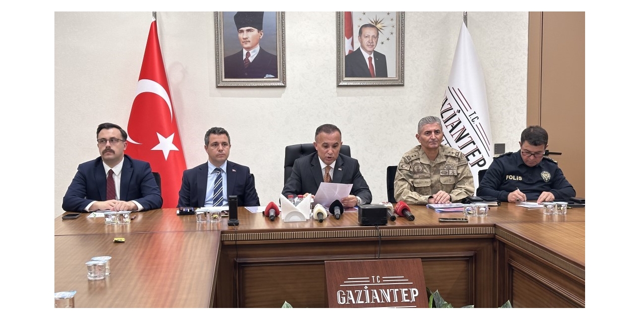 Gaziantep’te 2025 Yılının 10 Aylık Asayiş Bilançosu Açıklandı