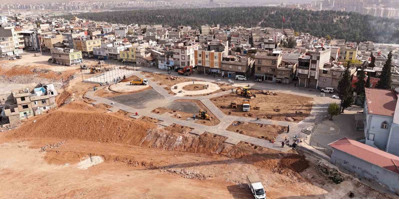 Gaziantep Büyükşehir Kente Yeni Yeşil Alan Kazandırıyor