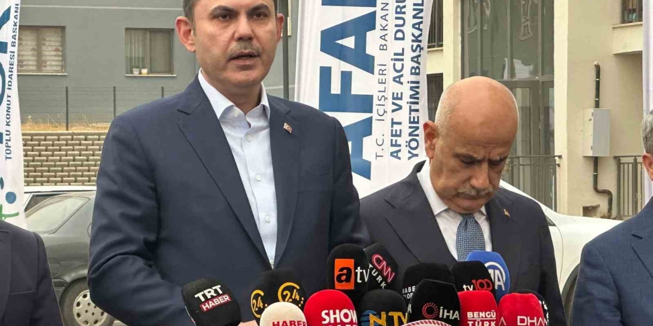 Bakan Kurum: "türkiye Genelinde İse 2025 Yılı Sonuna Kadar 453 Bin Konutun Teslimini Gerçekleştireceğiz"