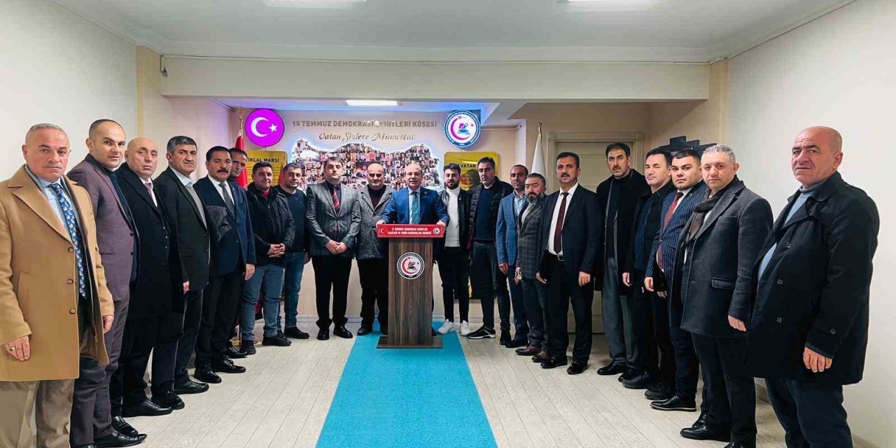 15 Temmuz Demokrasi Şehitleri, Gazileri Ve Terör Mağdurları Derneği Genel Başkanı Gündüz: ’’milli Savunma Bakanı Güler’in Yanındayız’’