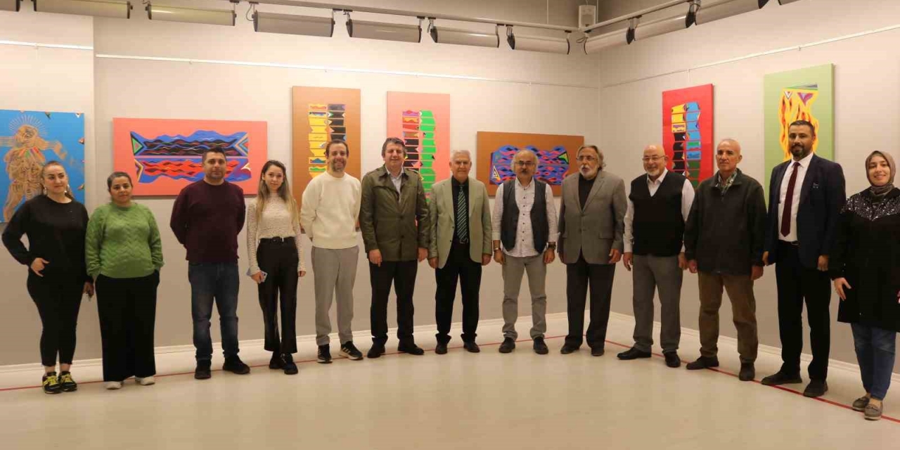 Ressam Mehmet Ali Doğan Sanko Sanat Galerisi’nde Sergi Açtı