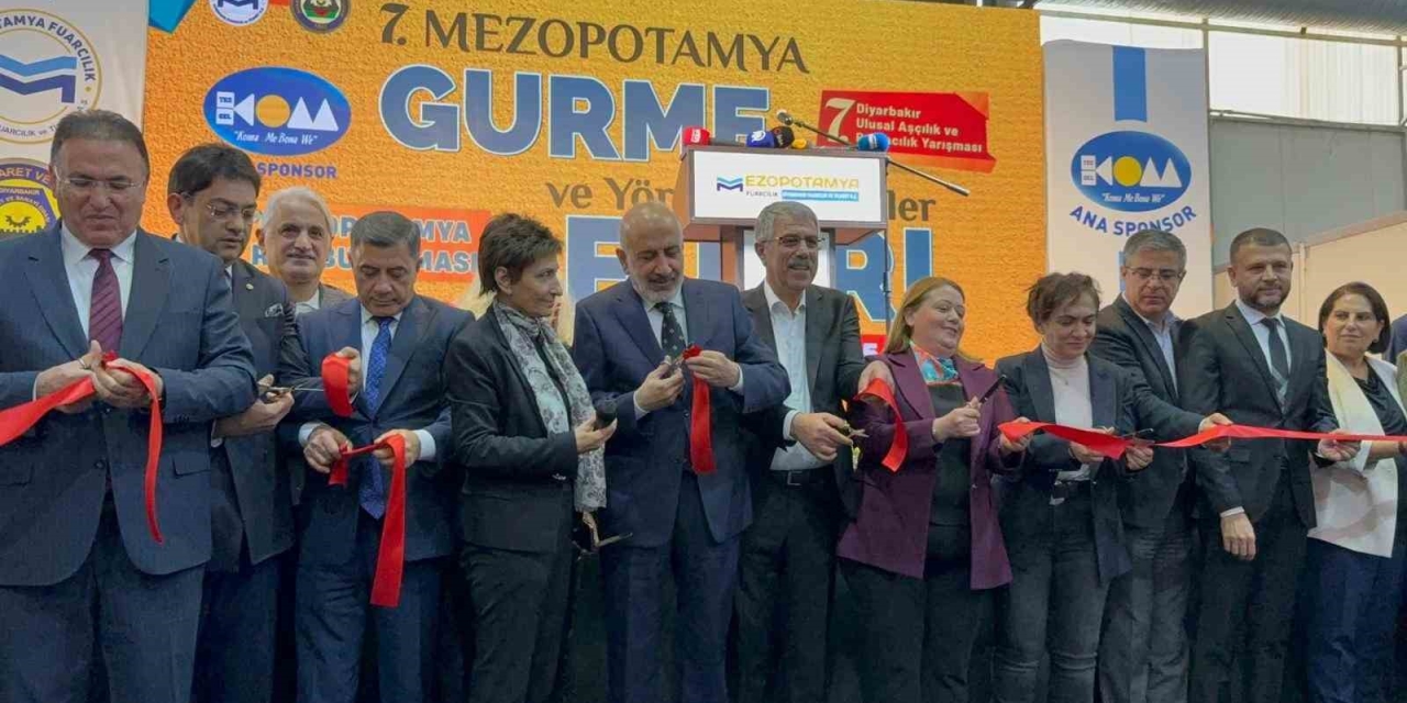 Diyarbakır’da "7. Mezopotamya Gurme Ve Yöresel Lezzetler Fuarı"