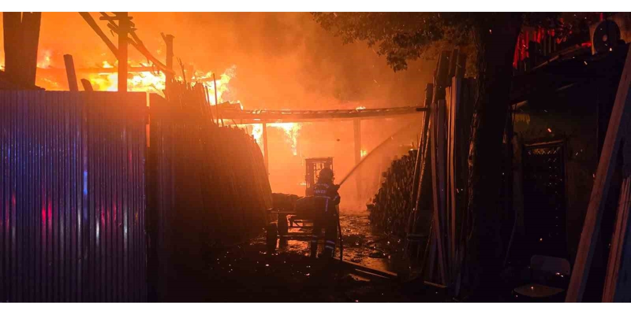 Şanlıurfa’da İş Yerinde Korkutan Yangın