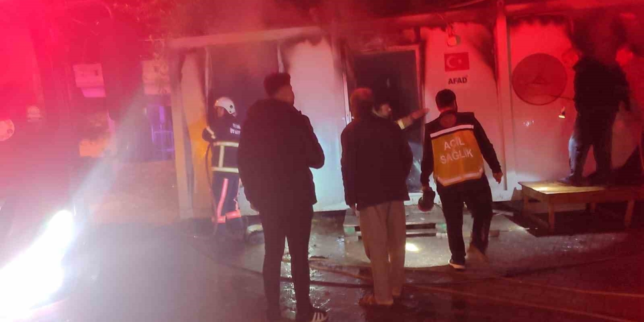 Adıyaman’da Yangın Can Aldı