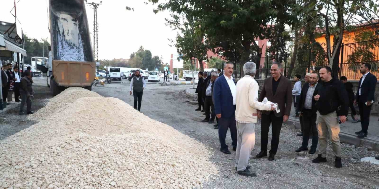 Eyyübiye’de Asfalt Çalışmaları