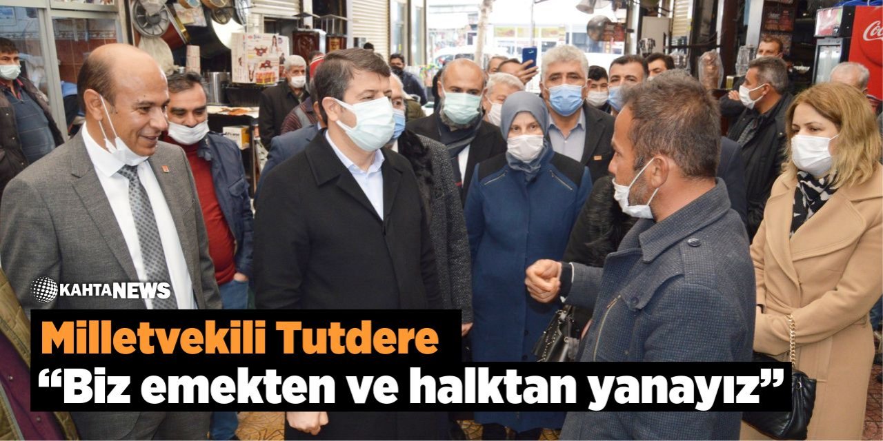 Milletvekili Tutdere: "biz Emekten Ve Halktan Yanayız"