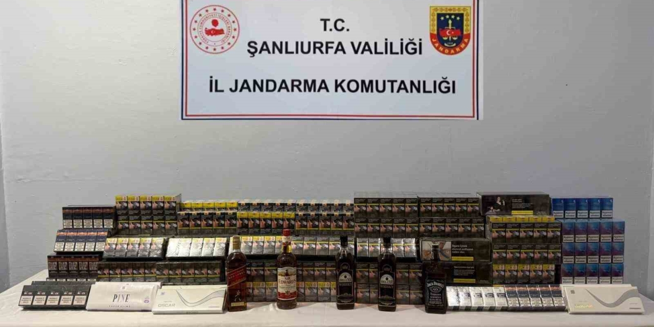 Şanlıurfa’da 3 Bin 800 Paket Kaçak Sigara Ele Geçirildi