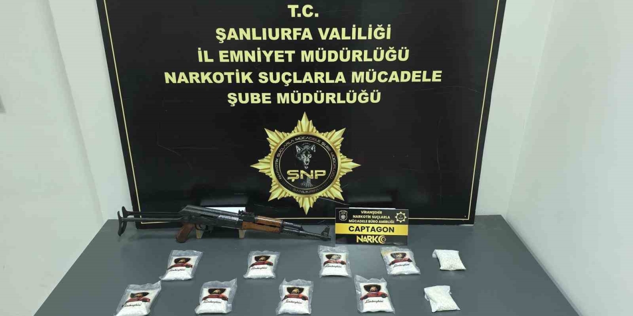Şanlıurfa’da 9 Bin Adet Uyuşturucu Hap Ele Geçirildi: 1 Gözaltı